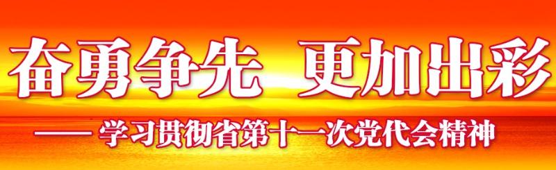 奮勇?tīng)?zhēng)先，更加出彩——學(xué)習(xí)貫徹省第十一次黨代會(huì)精神